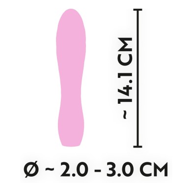 Cuties Mini Vibrator Rose 3.Ge